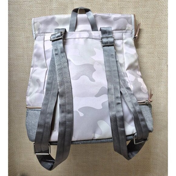 STELLA & DOT Blush Camo Camouflage “Crush It” Backpack Clean 2 Compartment - Picture 8 of 11